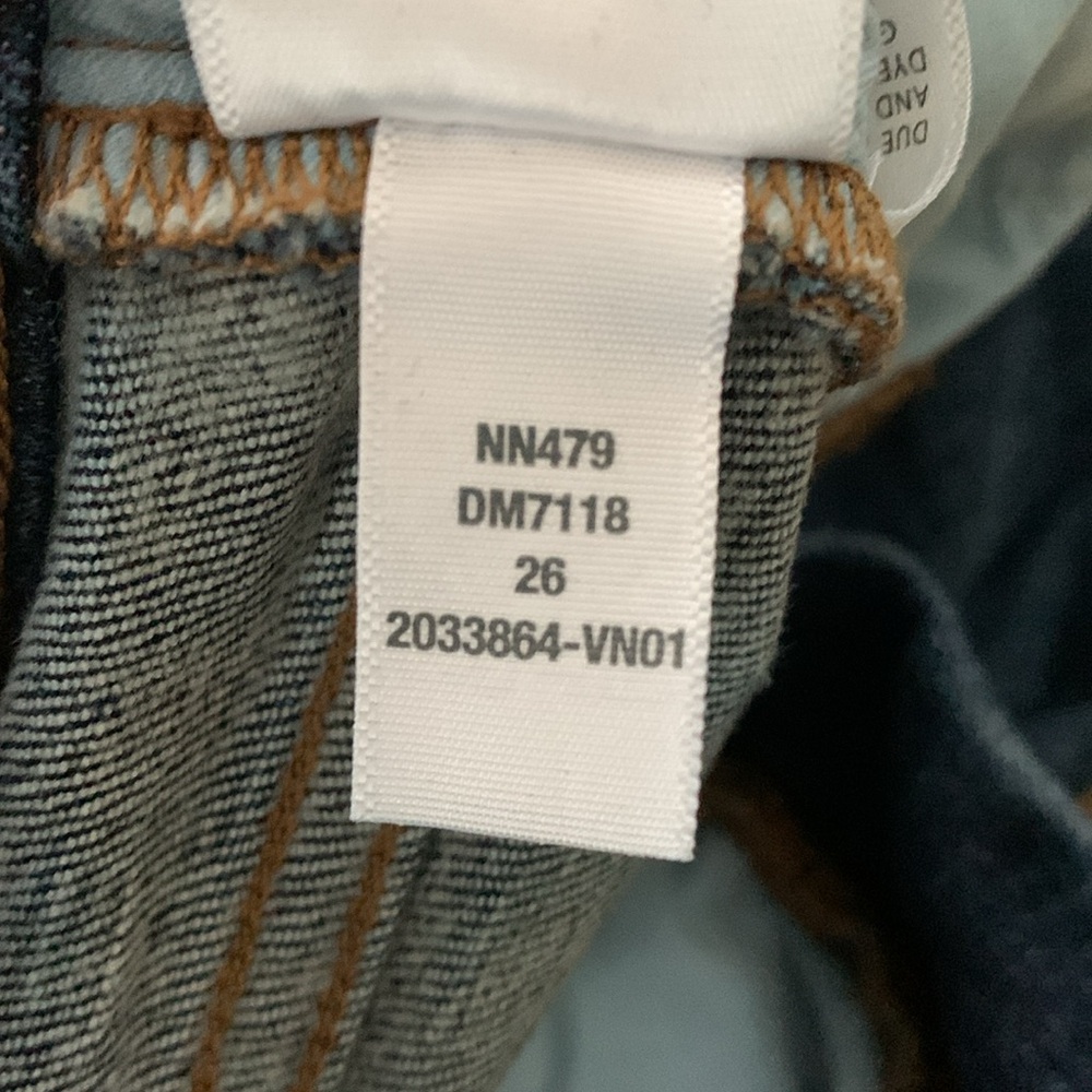 Like New Madewell Skinny Flare jeans size 26 - Picture 7 of 7
